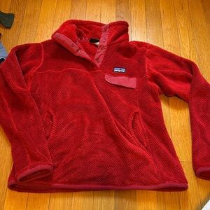 Patagonia Vibrant Red Snap-T Fleece